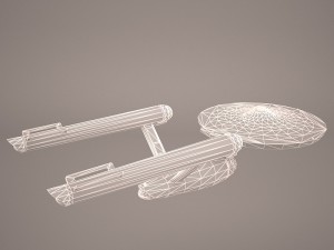 star trek enterprise 3D मॉडल