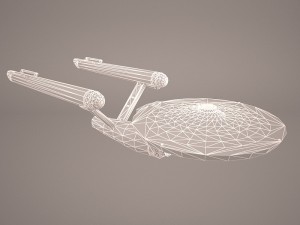star trek enterprise 3D मॉडल