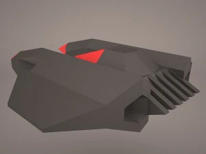 scifi fighter 3D Model