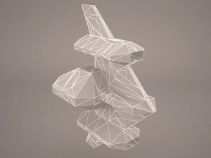 scifi fighter 3D Model