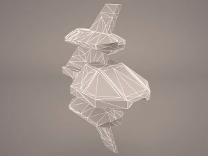 scifi fighter 3D Model
