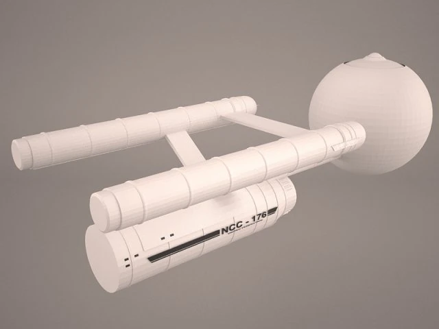 star trek enterprise 3D Model .c4d .max .obj .3ds .fbx .stl .blend 
