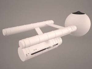 star trek enterprise 3Dモデル