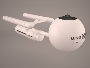 star trek enterprise 3Dモデル