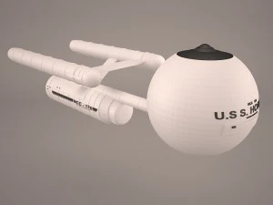 star trek enterprise 3D Model