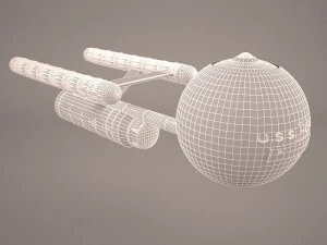 star trek enterprise 3D Model