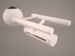 star trek enterprise 3Dモデル