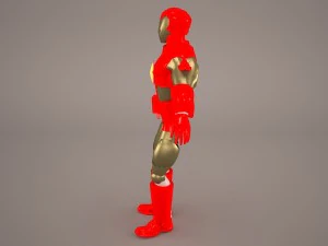 아이언맨 정적 3D 모델