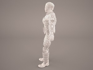 iron man static Modelo 3D