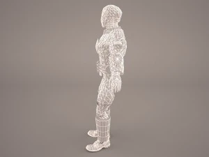 아이언맨 정적 3D 모델