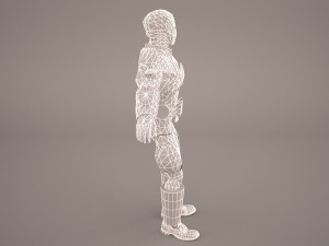 iron man static Modelo 3D