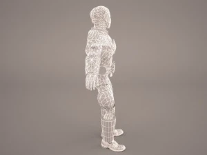 아이언맨 정적 3D 모델