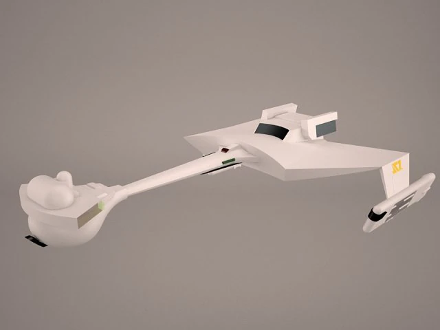 ktinga battlecruiser 3D Model .c4d .max .obj .3ds .fbx .stl .blend 