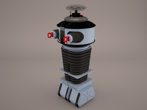 b9 robot from lost in space 3D मॉडल