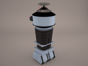 b9 robot from lost in space 3D मॉडल