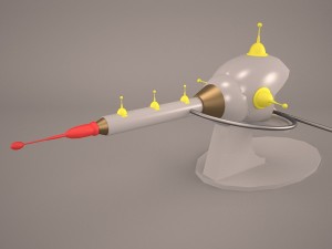 atomic laser 3D Model