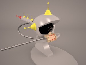 atomic laser Model 3D