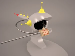 atomic laser 3D Model