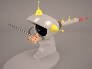 atomic laser Model 3D