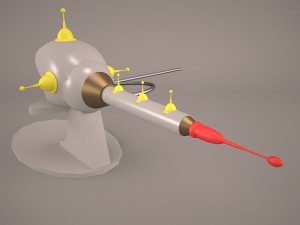 atomic laser Model 3D