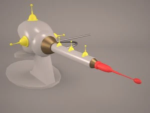 atomic laser 3D Model