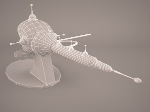 atomic laser Model 3D