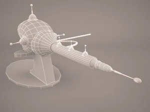 atomic laser 3D Model