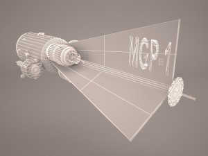 space functional cargo block zarya 3D Model