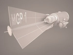 space functional cargo block zarya 3D Model
