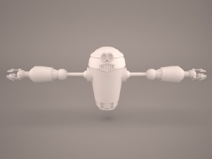amnotbot droid 3D मॉडल
