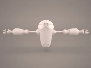 droide amnotbot Modello 3D