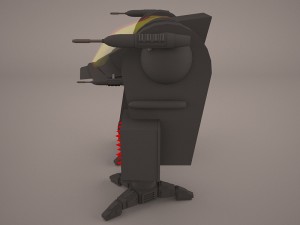 panzer drohne Modello 3D
