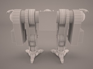panzer drohne Modello 3D