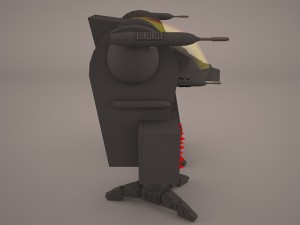 panzer drohne Modello 3D