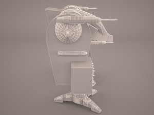 panzer drohne Modello 3D