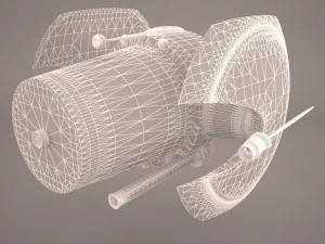 ca&ccedil;a estelar o-wing guerra nas estrelas Modelo 3D