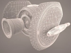 ca&ccedil;a estelar o-wing guerra nas estrelas Modelo 3D
