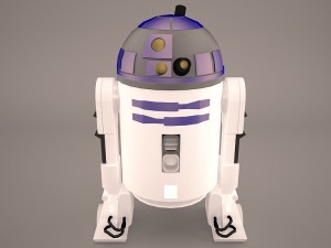 r2d2 star wars 3D Model