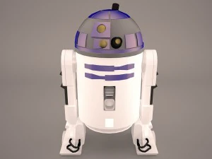 guerra de las galaxias r2d2 Modelo 3D