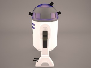 r2d2 star wars 3D मॉडल