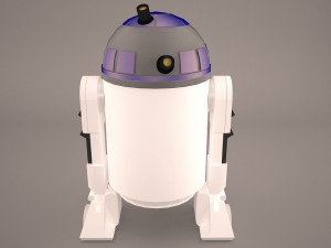 r2d2 star wars 3D मॉडल