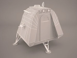 space pod from lost in space 3D Model