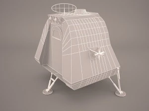 space pod from lost in space 3D Model