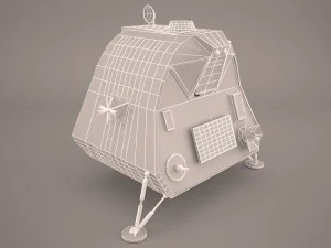 space pod from lost in space 3D Model