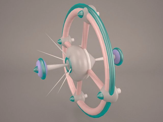 sci-fi space station 3D Model .c4d .max .obj .3ds .fbx .stl .blend 