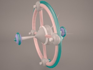 sci-fi space station 3D Модель