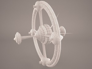 sci-fi space station 3D Модель