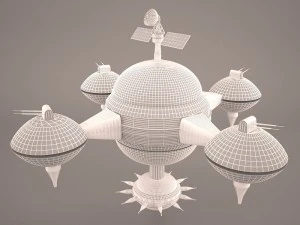 drift space station 3D Model