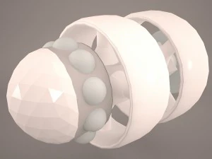 scifi fighter 3D Model