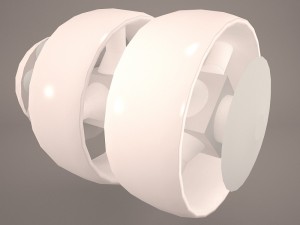 scifi fighter Modèle 3D